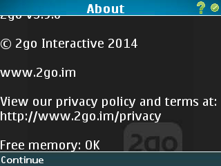 2go screenshot